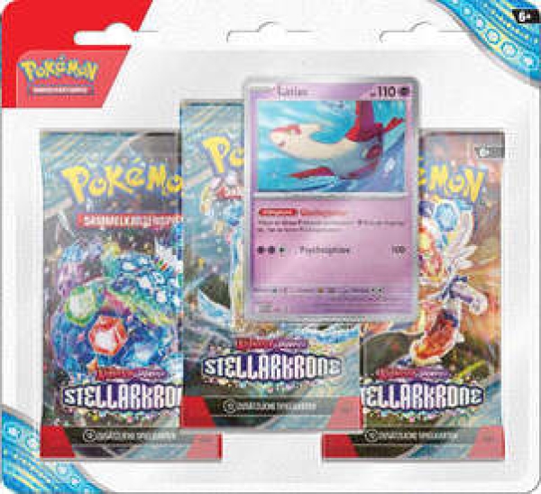 Pokemon Stellarkrone 3-Pack Blister Latias